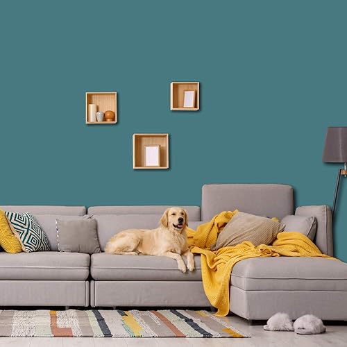 Miniatura 6 de PRESTIGE Pintura interior e imprimación en uno, azul cielo, semi-brillante, 1 galón