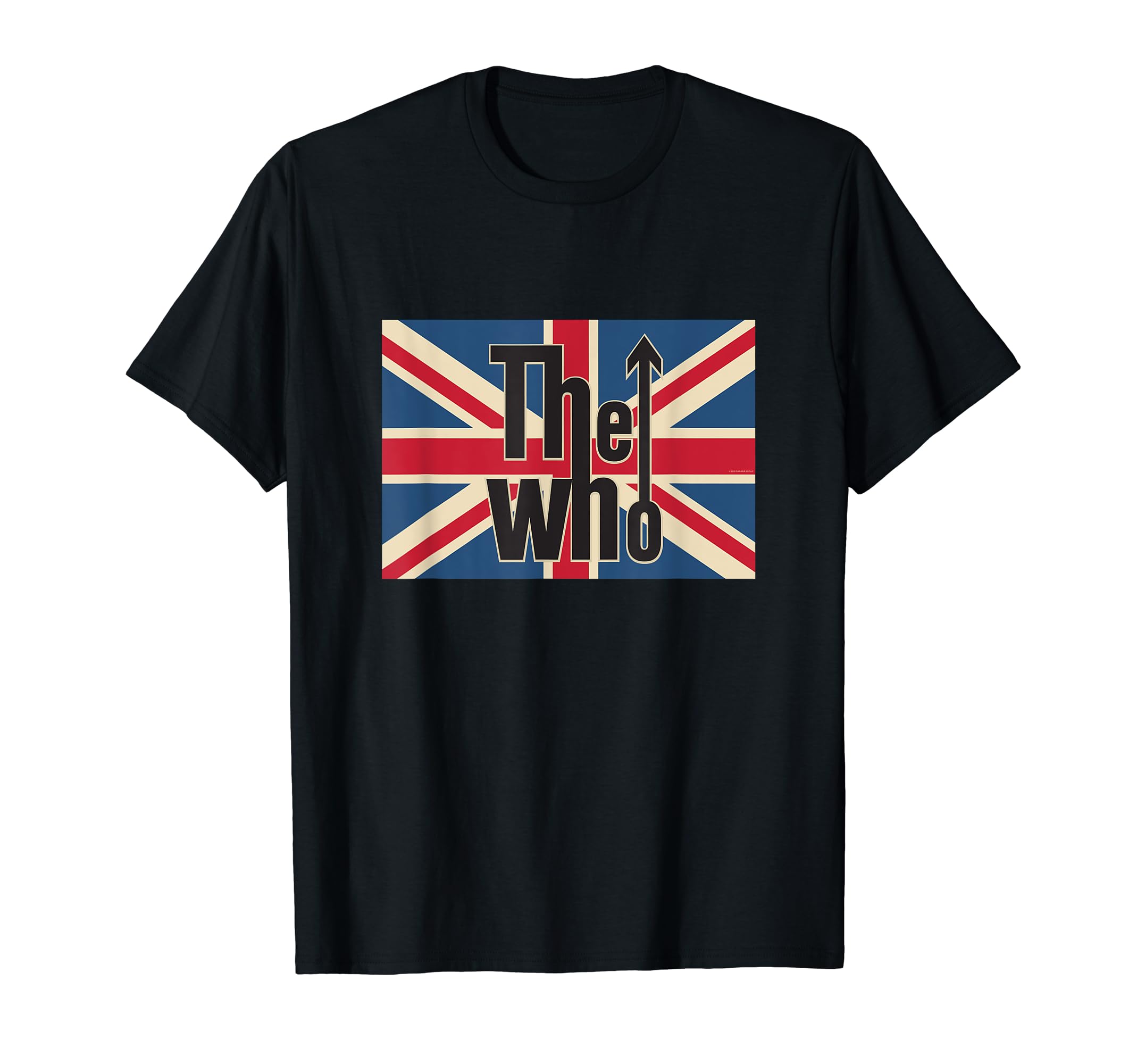 Amazon | The Who Official Union Jack Flag Logo Tシャツ | T