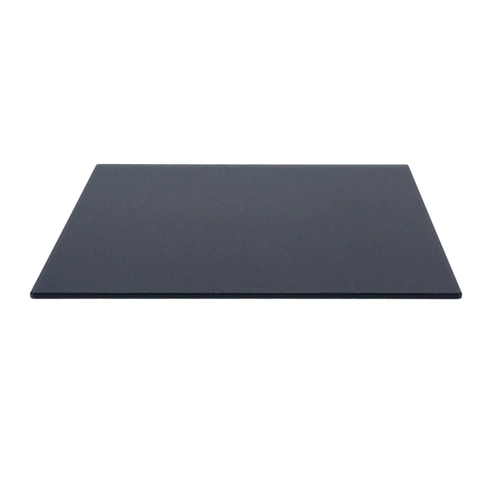 Piastra vetro carbonio temprato con base magnetica per grande 3D