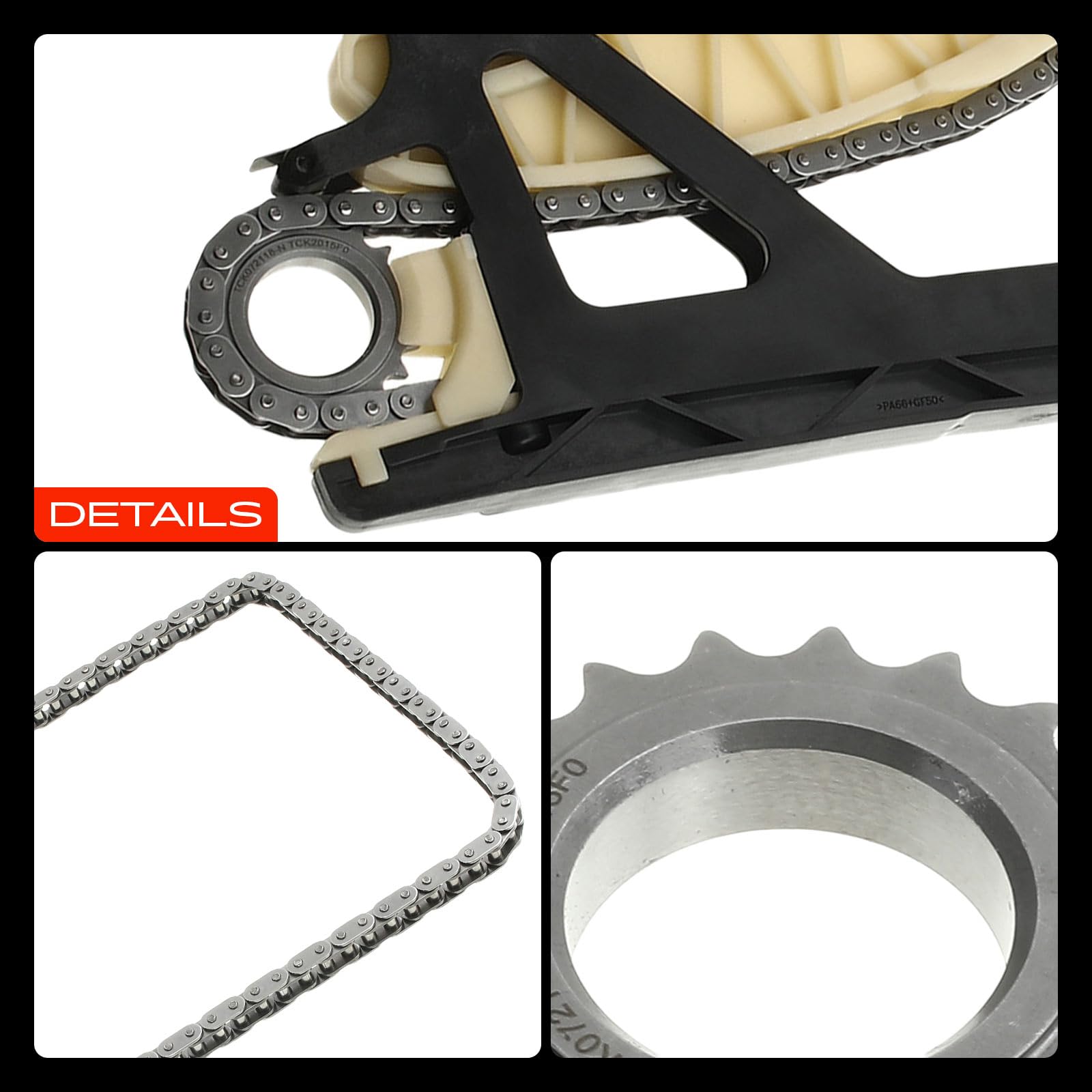 Frankberg Kit de cadena de distribución 11317502180 | Compatible con: Serie 3 E46, Serie 1 E81, Serie 3 Coupé E46, Serie 1 E87, Serie 3 E90, Serie 3 Compact E46