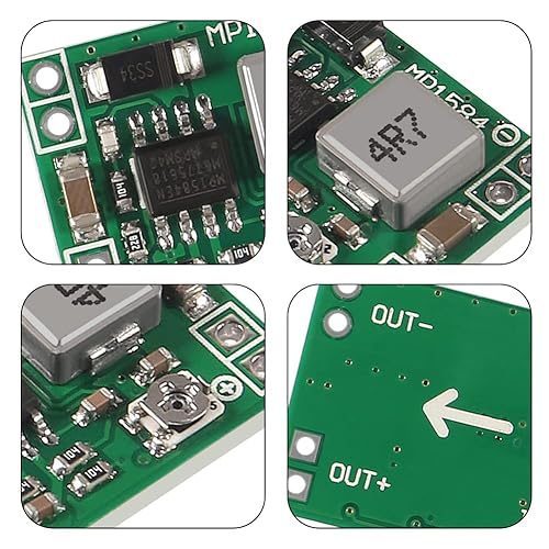 Miniatura 3 de 15PCS 12-24V a 5V 3A DC-DC Step Down Módulo de fuente de alimentación MP1584EN Convertidor Buck ajustable