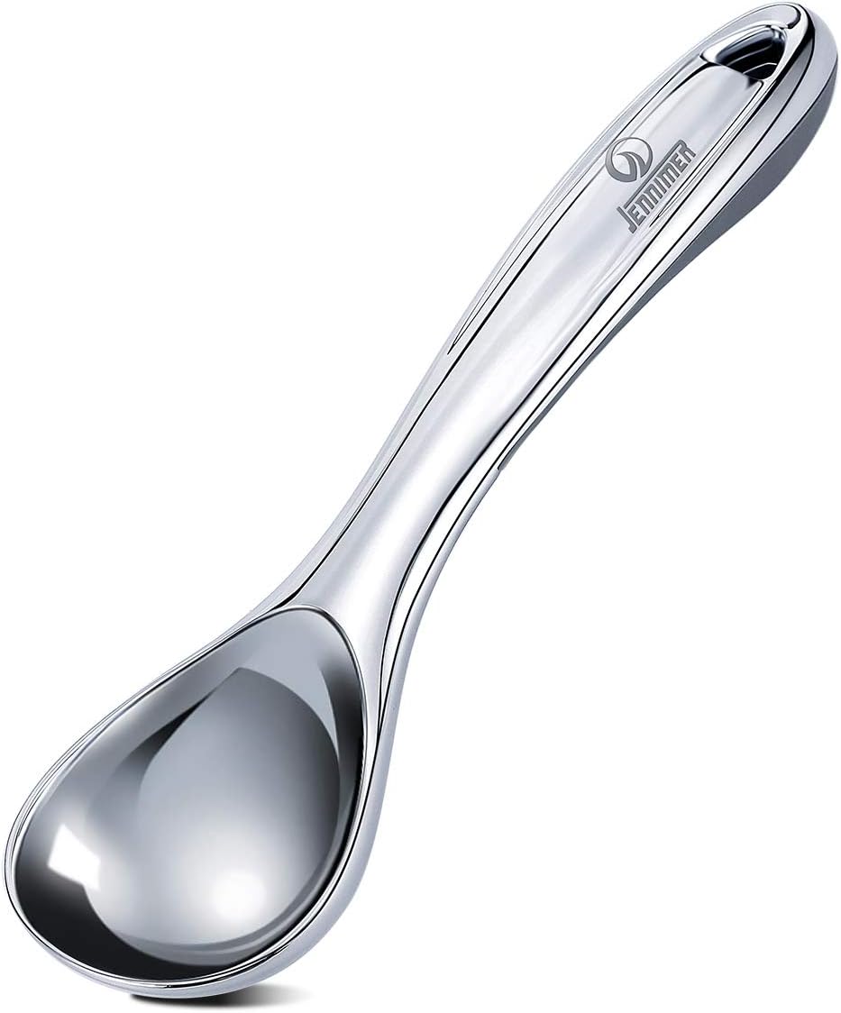 JENNIMER Heavy Duty Ice Cream Scoop, Commercial Ice Cream