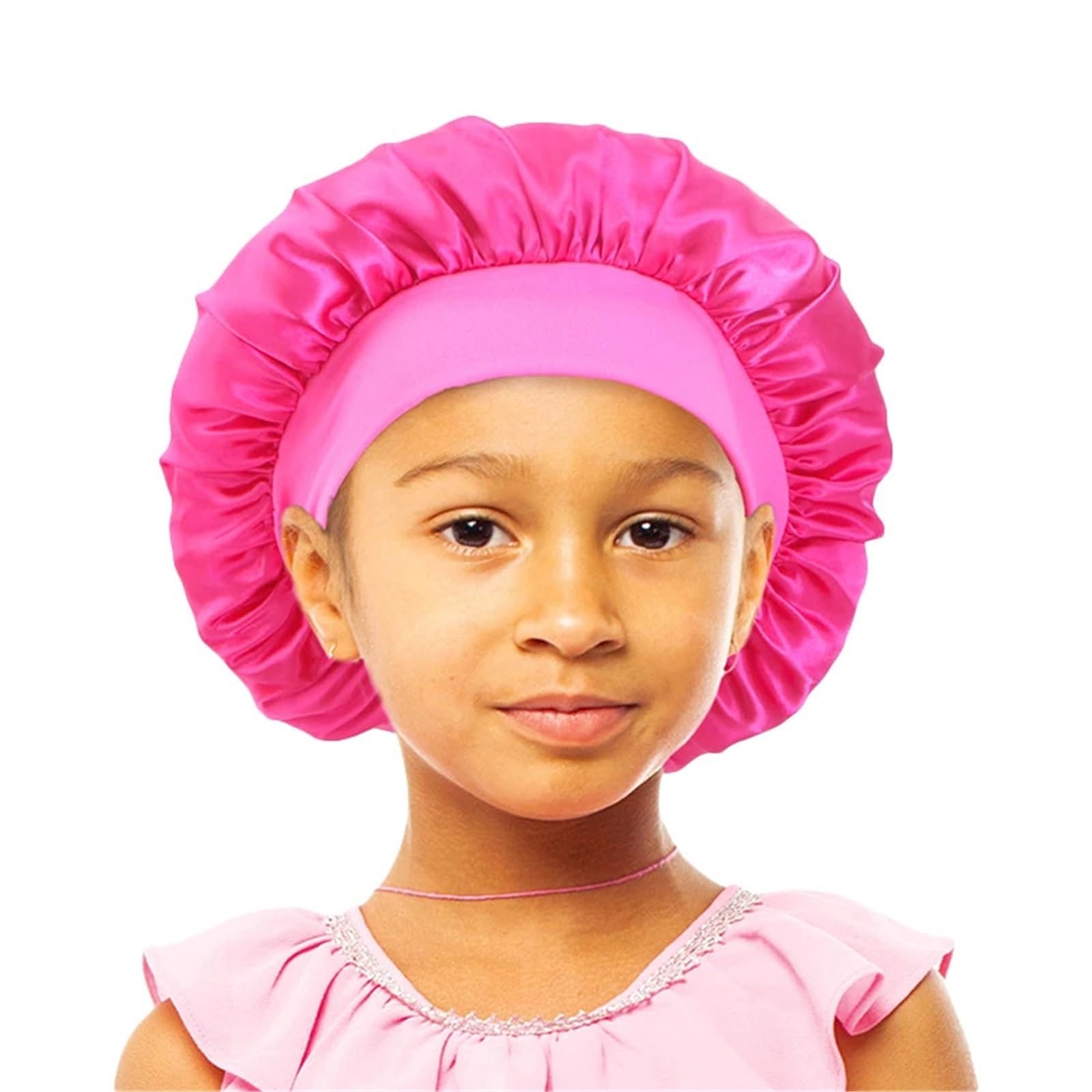 Cofano in Seta Berretto da Notte in Raso Fascia Larga Turbante Elastico Copricapo Cofano Cura dei Capelli Berretto Berretto da Notte Sciarpa Bandana per La Cura dei Capelli(Purple)