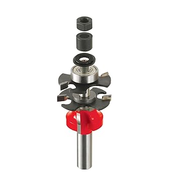 Freud 99-760 New Premier Adjustable Rail & Stile Router Bit System, 1/2-Inch Shank