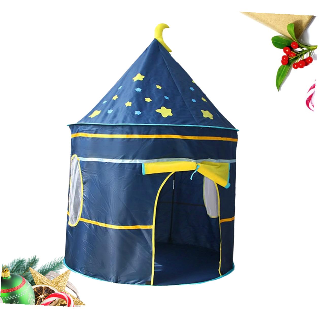 Casa de Campaña para Bebés y Niños Piscina de Bolas Divertida, Ligera Poliéster Estructura de Fibra de Vidrio Adecuado para Actividades al Aire Libre E Interiores
