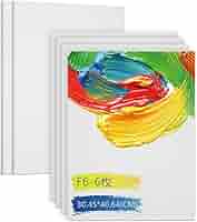Amazon.co.jp: キャンバスボード F6 6枚/セット キャンバス 油絵