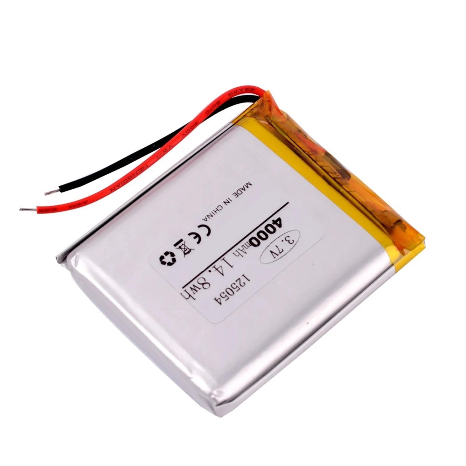 125054 3,7 V 4000 mAh, 1 pièce(2.0 2P)