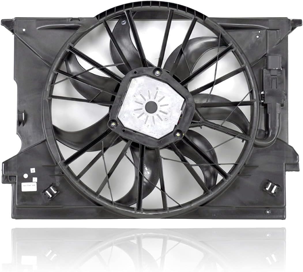 Dual Radiator and Condenser Fan Assembly - Cooling Direct Compatible/Replacement for MB3115116 03-06 Mercedes-Benz E320/500/55, 07-09 E550, 06-11 CLS-Class