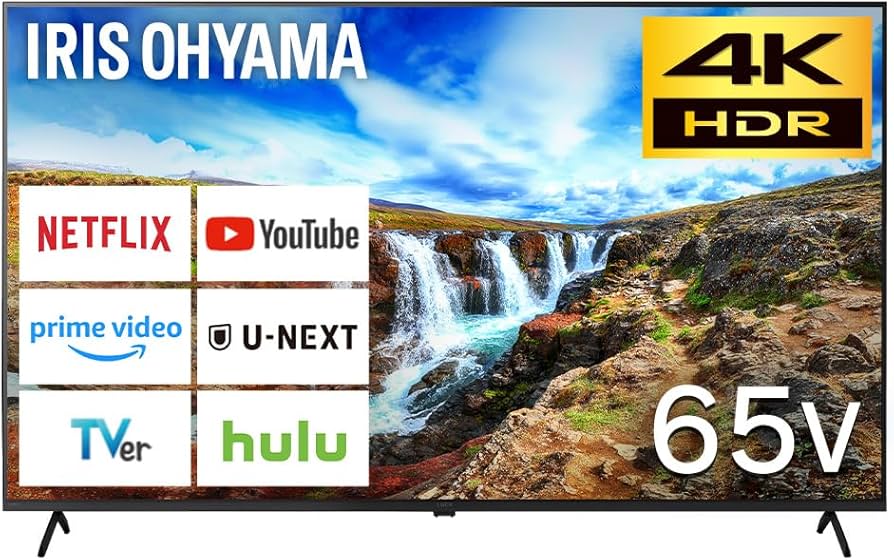 Amazon.co.jp: アイリスオーヤマ テレビ 65V型 4K Google TV LT-65UGX