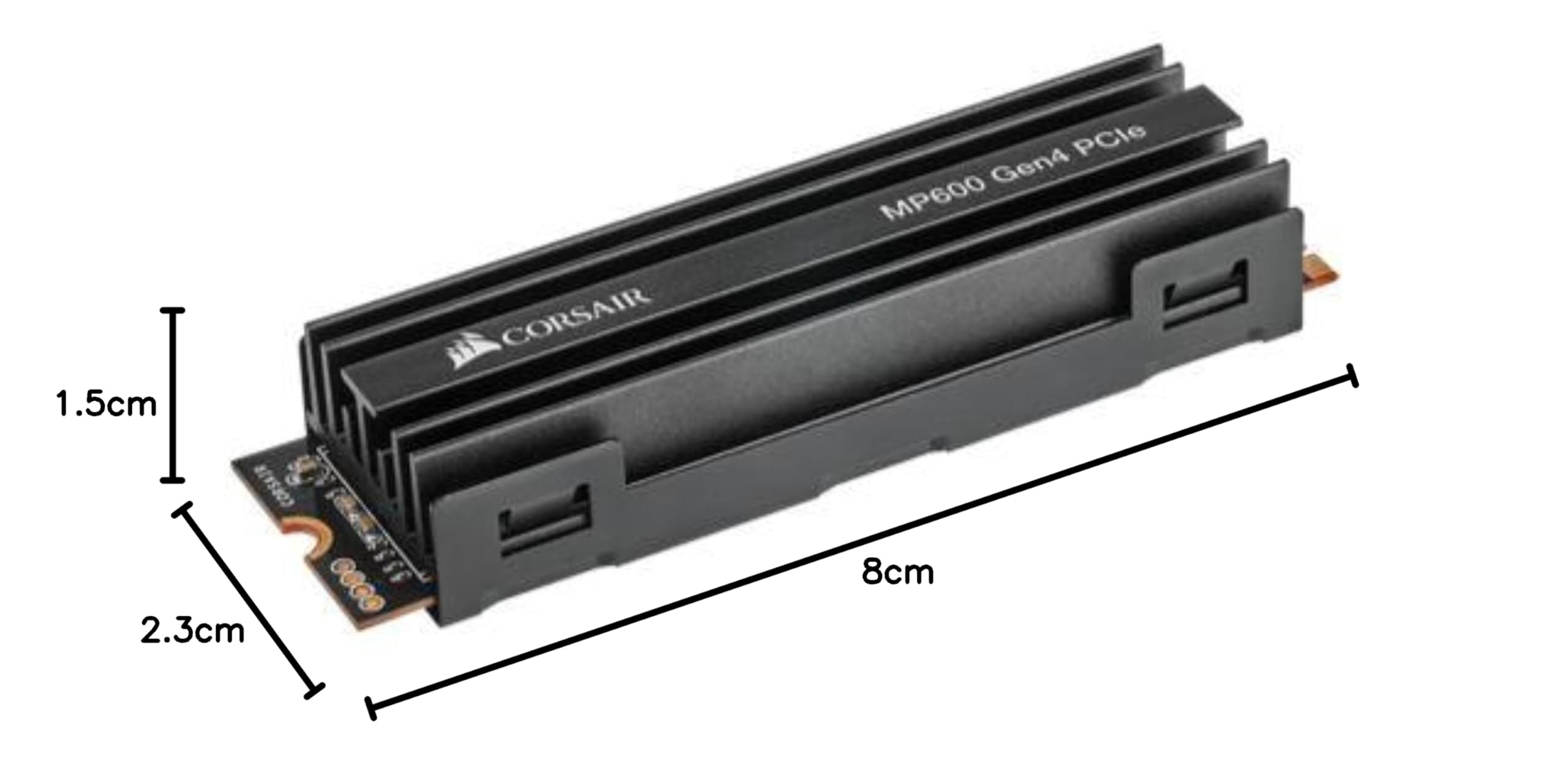 Corsair Force Series Gen.4 PCIe MP600 1TB NVMe M.2 SSD : Amazon.ca