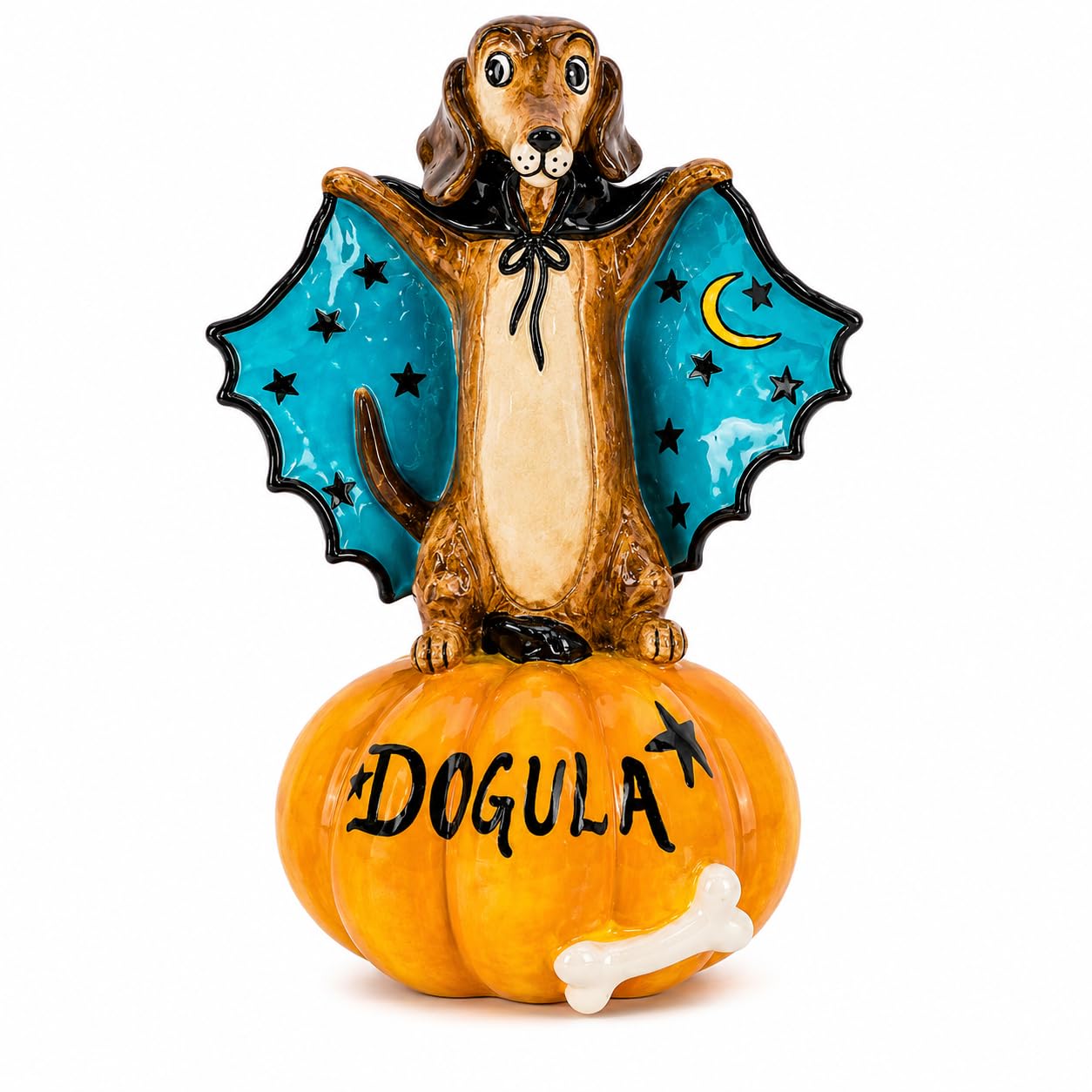 Blue Sky Clayworks Dogula Figurine, 9 In