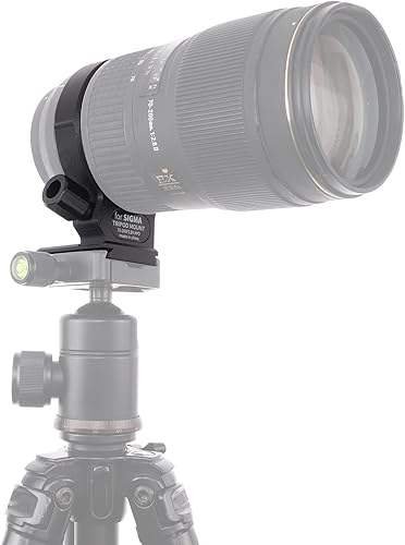 Miniatura 6 de Anillo de montaje de collar de trípode de 2.795 in para Sigma APO 2.756-7.874 in F2.8 II EX DG Macro HSM