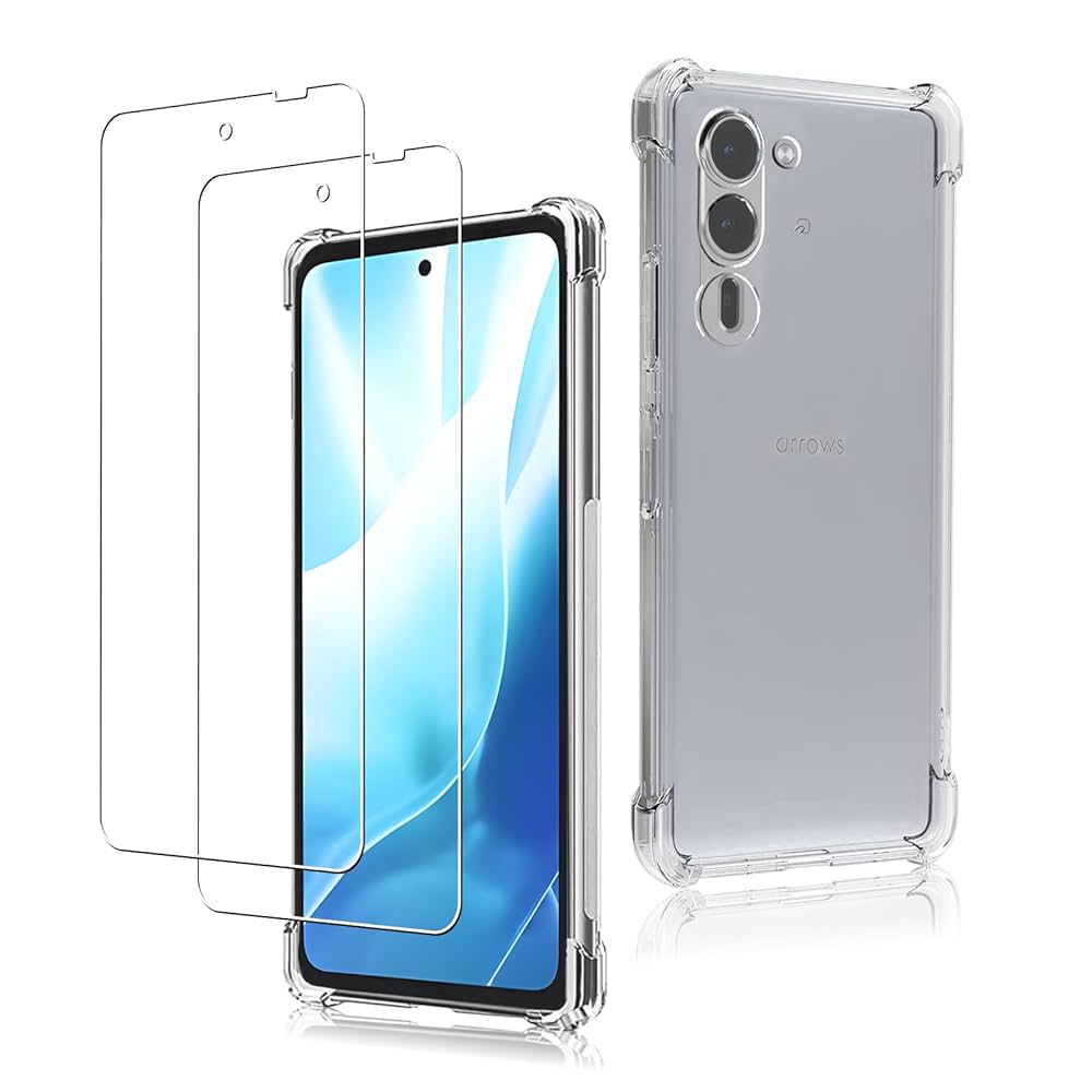 Amazon | iCarez Arrows We2 Plus F-51E 用の ケース クリア （1