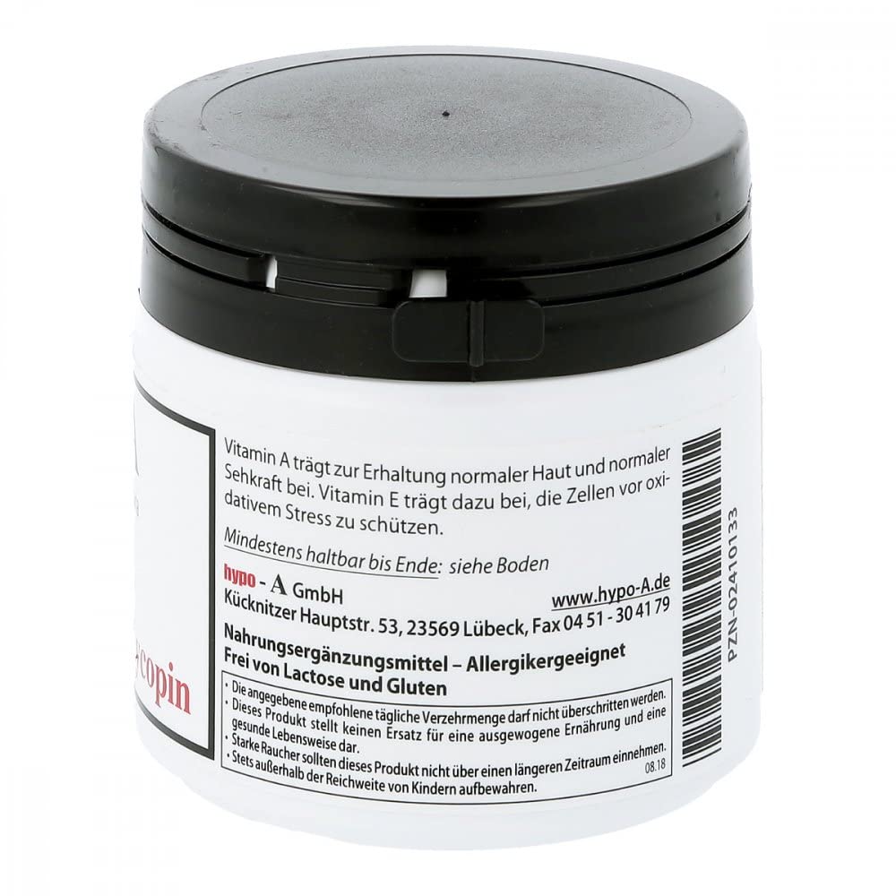 Hypo A Vitamin A+E+Lycopin Kapseln