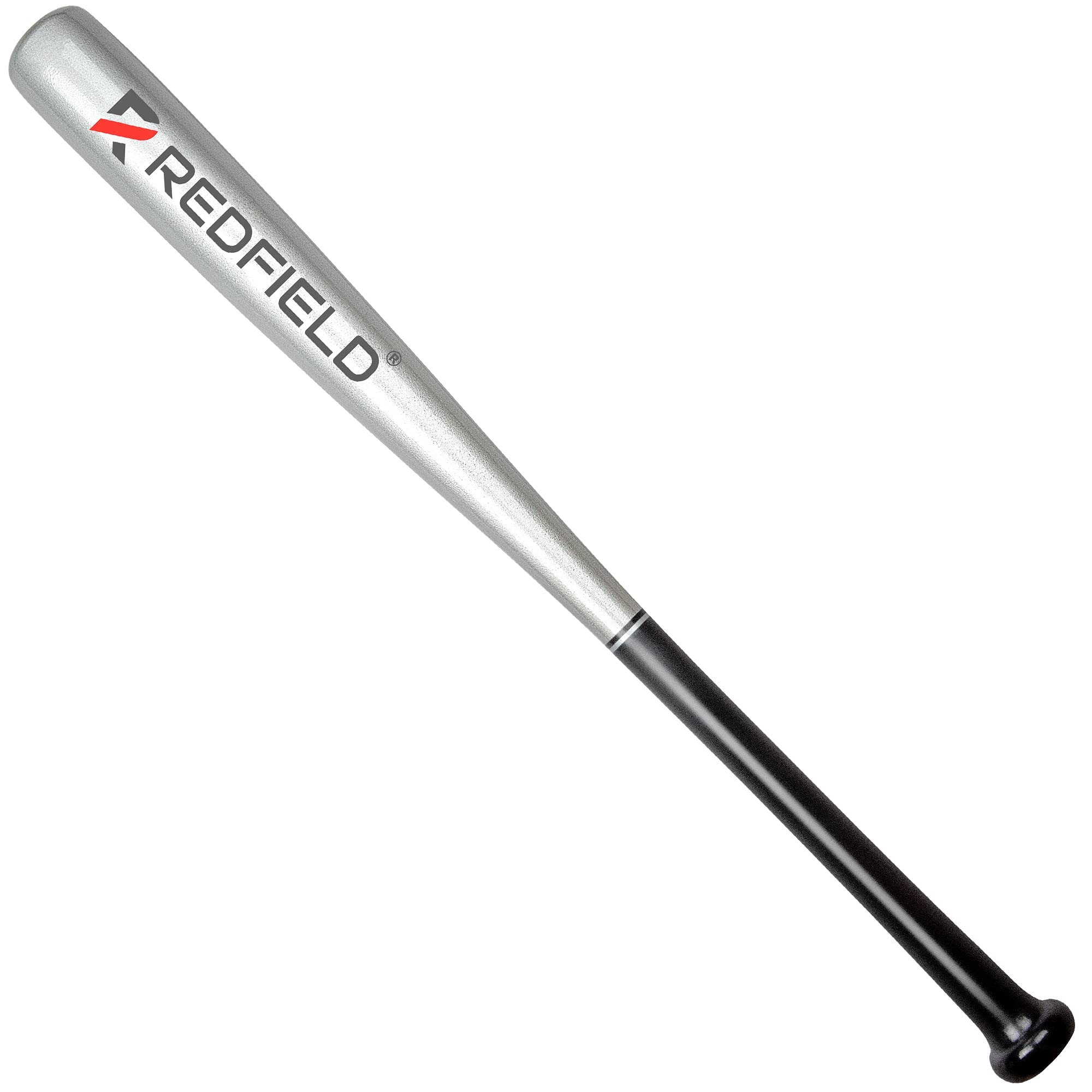 Redfield - Baseballschläger aus Holz - 30" (76 cm) - DREI Farben zur Auswahl - Schwarz, Grau oder Holz (Grau)