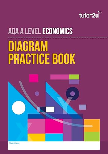 AQA A-Level Economics DIAGRAM PRACTICE Book: for 2025 and 2026 exams (tutor2u AQA A-Level Economics)