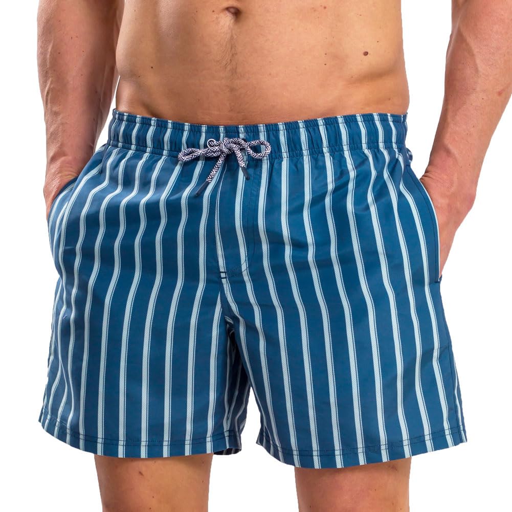 RIPT Essentials Bañador para hombre Shorts de Baño con Protección Solar UV 50 de Secado Rápido