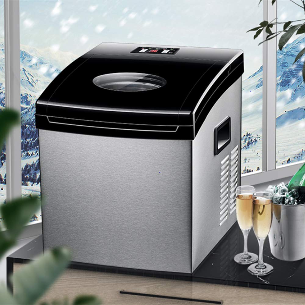 Amazon.co.jp: 小型卓上製氷機、全自動25 kg、LEDディスプレイ付き