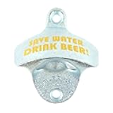 Generic Cast Iron Starr Zinc Plated Bottle Opener Wall Mounted 3 1/4 inches tall x 2 3/4 inches wide Handmade Artisan Art Vintage Decor, 276, Rustic