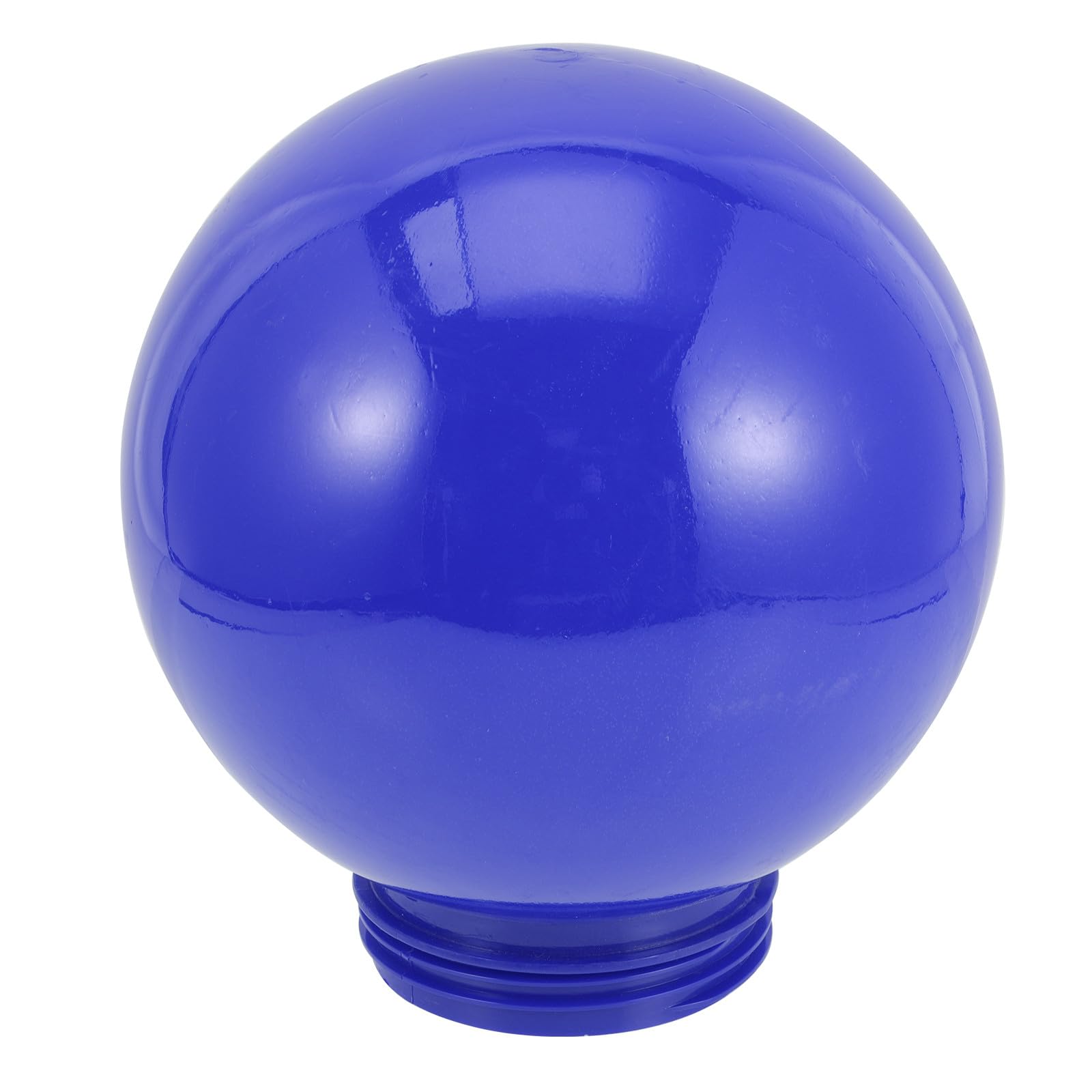Healeved Globe Elegant Design Fashionable Thread Connector and Screw Blue Acrylic Lamp Cover with Light Globe Replacement Providing Gentle Light for Outdoor Garden and Patio Use