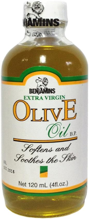 Benjamins Extra Virgin Olive Oil 4oz (120 ml)(Pack of 2)