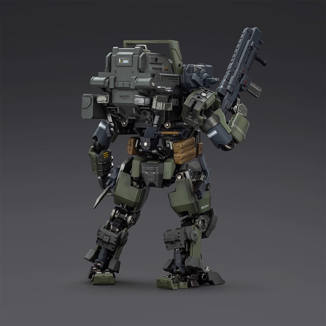 Figura di soldato articolato Mecha staccabile in scala 1/25 con articolazione flessibile, ideale per collezionisti, adolescenti e adulti per esposizione, simulazioni di battaglia e gioco strategico
