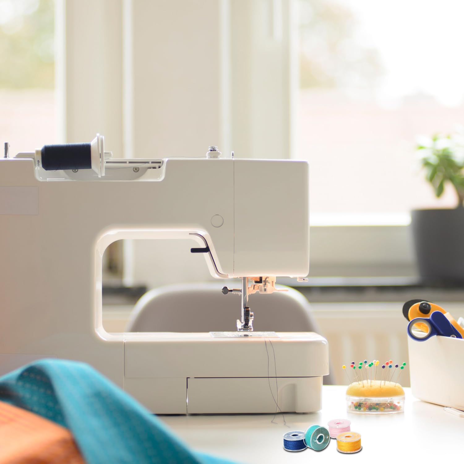 Kit De 100 Bobines De Fil à Coudre En Polyester - 50 Couleurs - 452,4 M