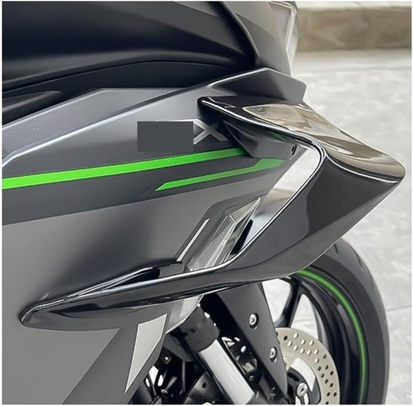 オートバイのウイングレット 用 カワサキ 用 ZX-4R 用 ZX-4RR 用 ZX-25