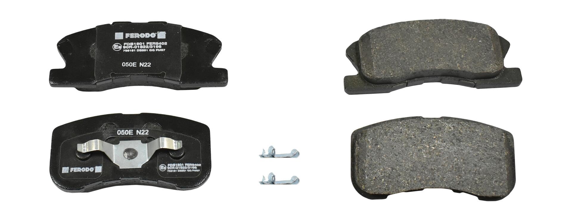 Ferodo FDB1501 Brake Pad Set, disc brake - (set of 4)