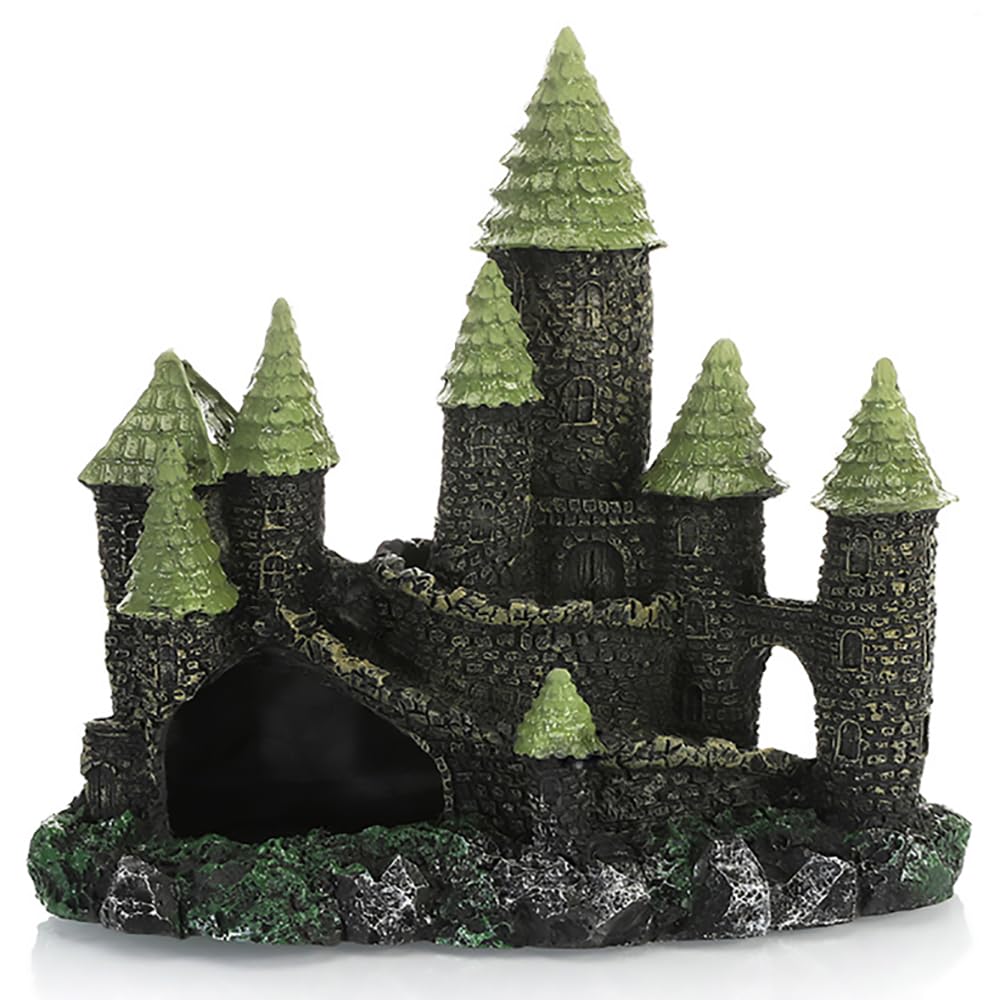Aquarium Ornament - Resin Castle Decorations, Fish Tank Supplies Accessories