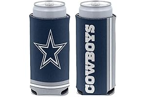 WinCraft NFL Dallas Cowboys Koozie: Keep Your Drinks Cold and Show Your Team Spirit