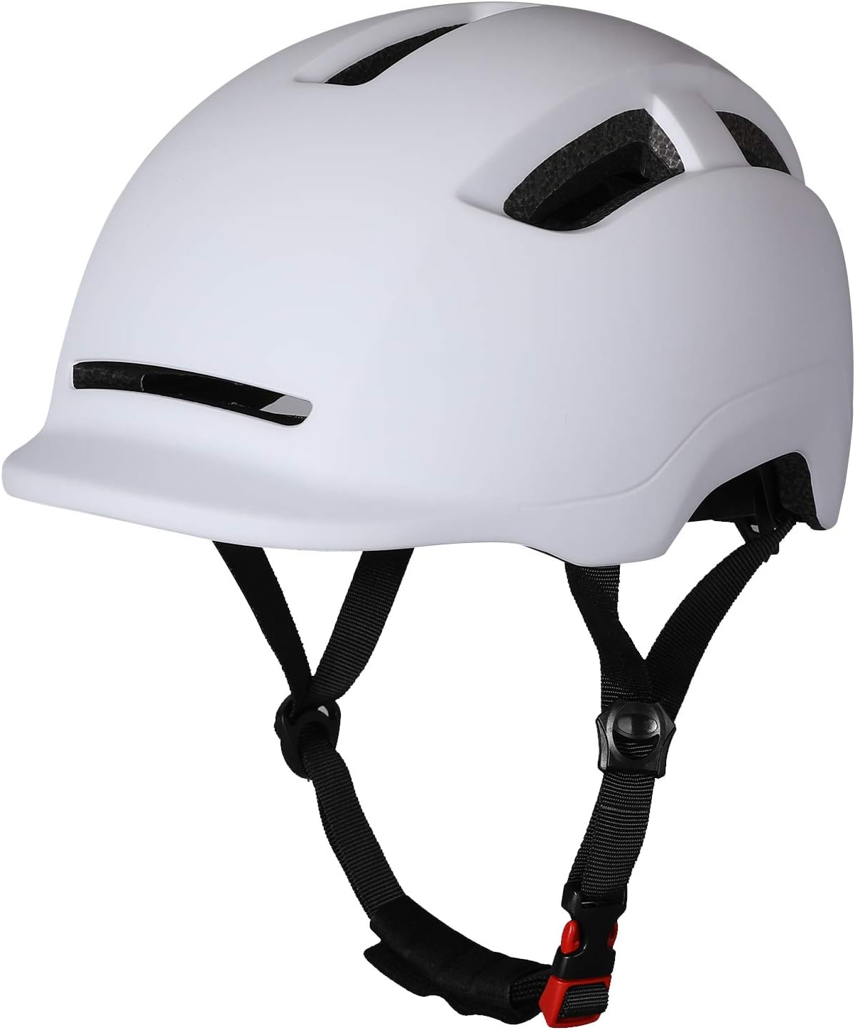 Adult Men Women Bike Helmet with Integrated Taillight for Urban Commuter Cycling Scooter E-Bike Skateboard
