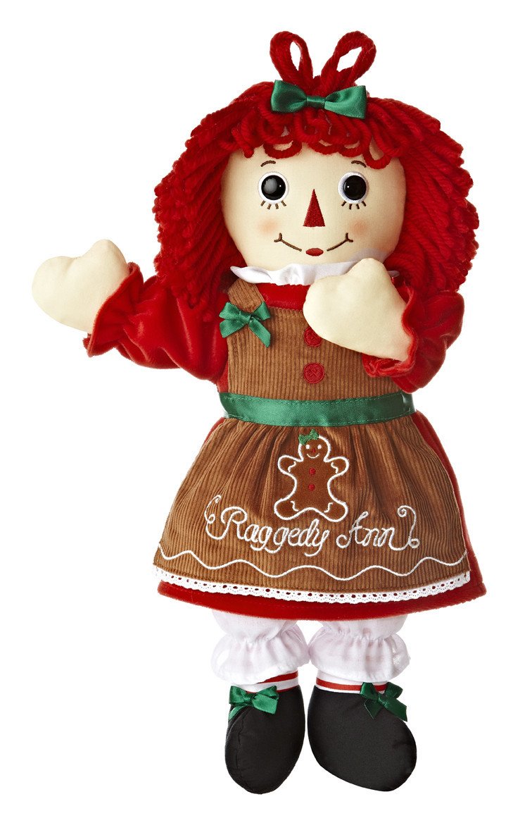 Aurora World Ginger 'n Spice Raggedy Ann Doll, 16"