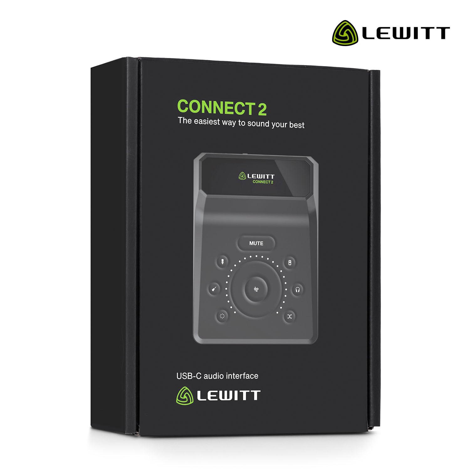 CONNECT 2 - Das benutzerfreundlichste Audio-Interface mit XLR- und Hi-Z-Eingang - Sensationeller Sound mit nur wenigen Klicks - Autosetup, Clipguard, Compressor, Denoiser - 3 Preamp-Sounds