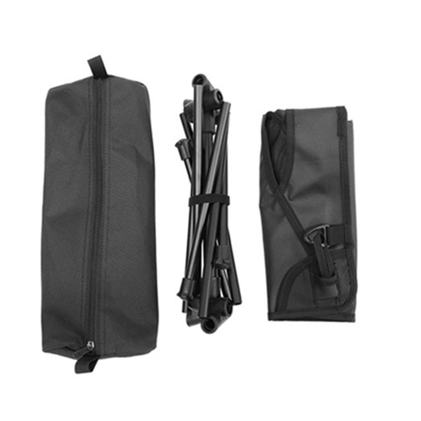 Klappbarer Campinghocker | Aluminiumlegierung Tragbarer Stuhl für Outdoor & Reisen, leicht, kompaktes Design, ideal zum Wandern, Angeln, Picknick – Größe 37 x 31 x 39 cm