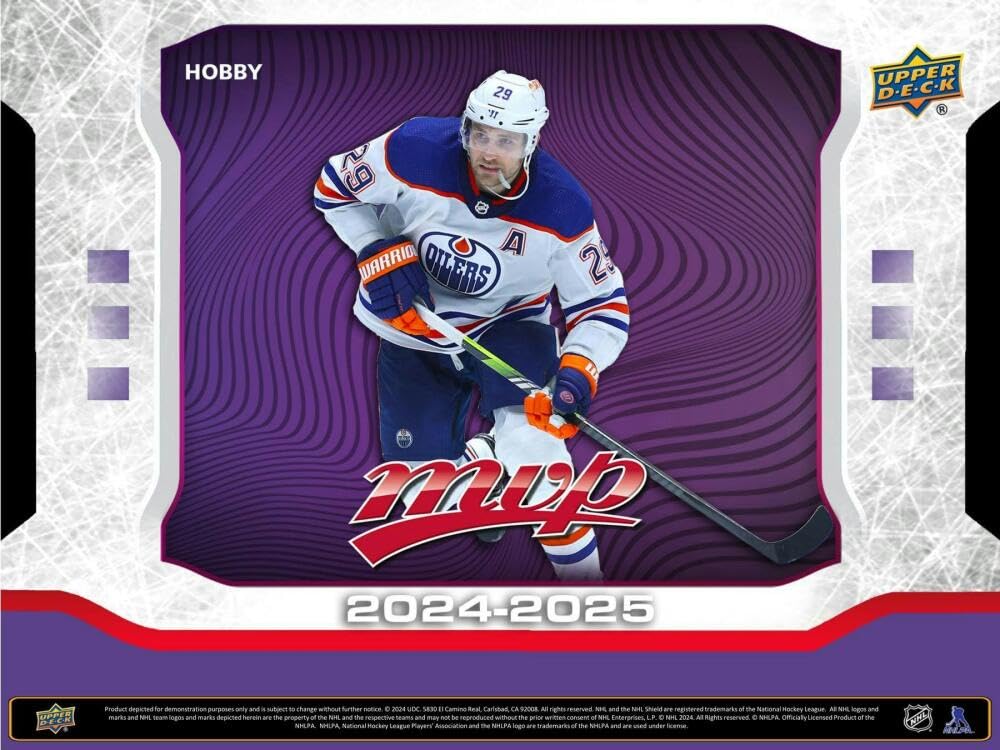 Upper Deck 2024-25 NHL MVP Hobby Box