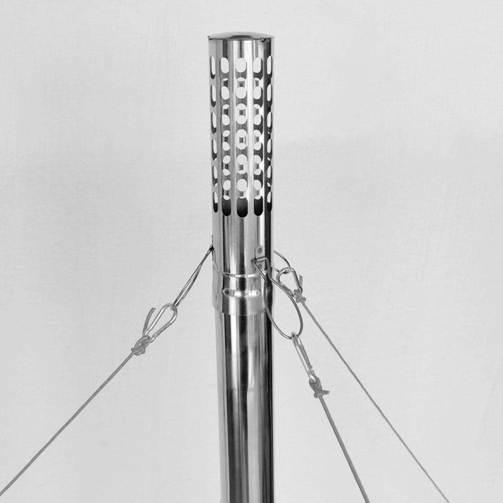 Acier Inoxydable Poêle Tuyau 80mm/3.15  - 25cm Cheminée Conduit Doublure Tube e