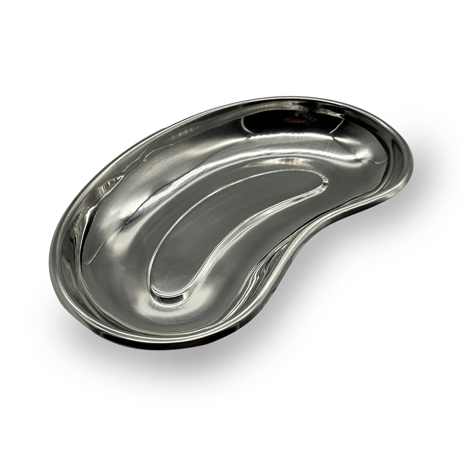 Edelstahl Nierenschale – Spülmaschinengeeignet, Rostfrei, 25x13x3 Cm, Für Klinik, Labor, Tattoo & Mehr