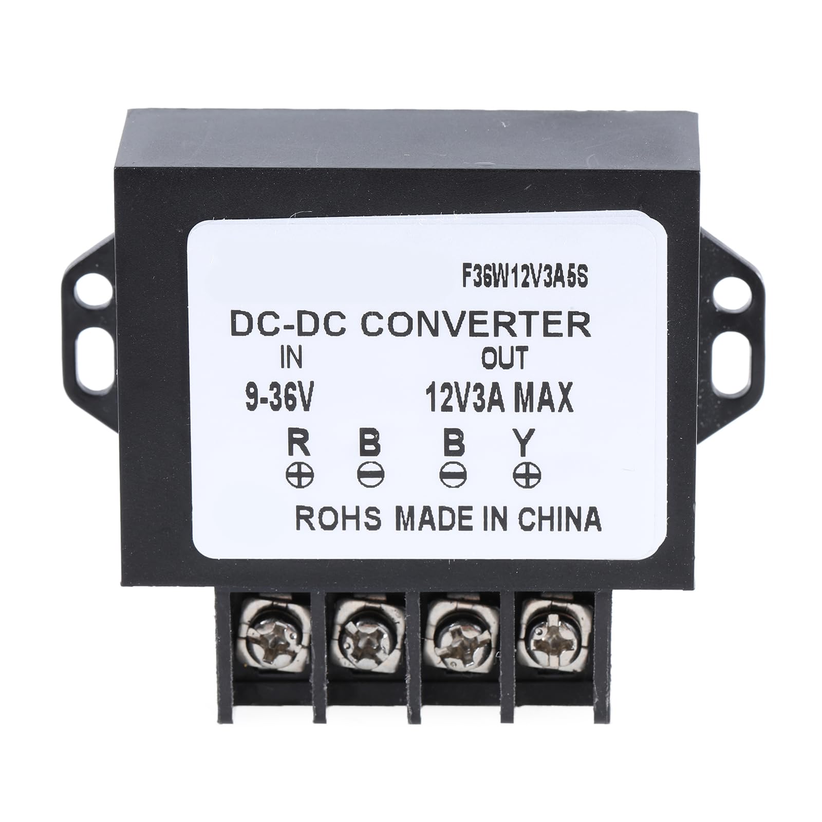 High Efficiency Voltages Down 9V-36V in to 12V Out Power Adapter for 12V Car LED Lights and Electronic Devices