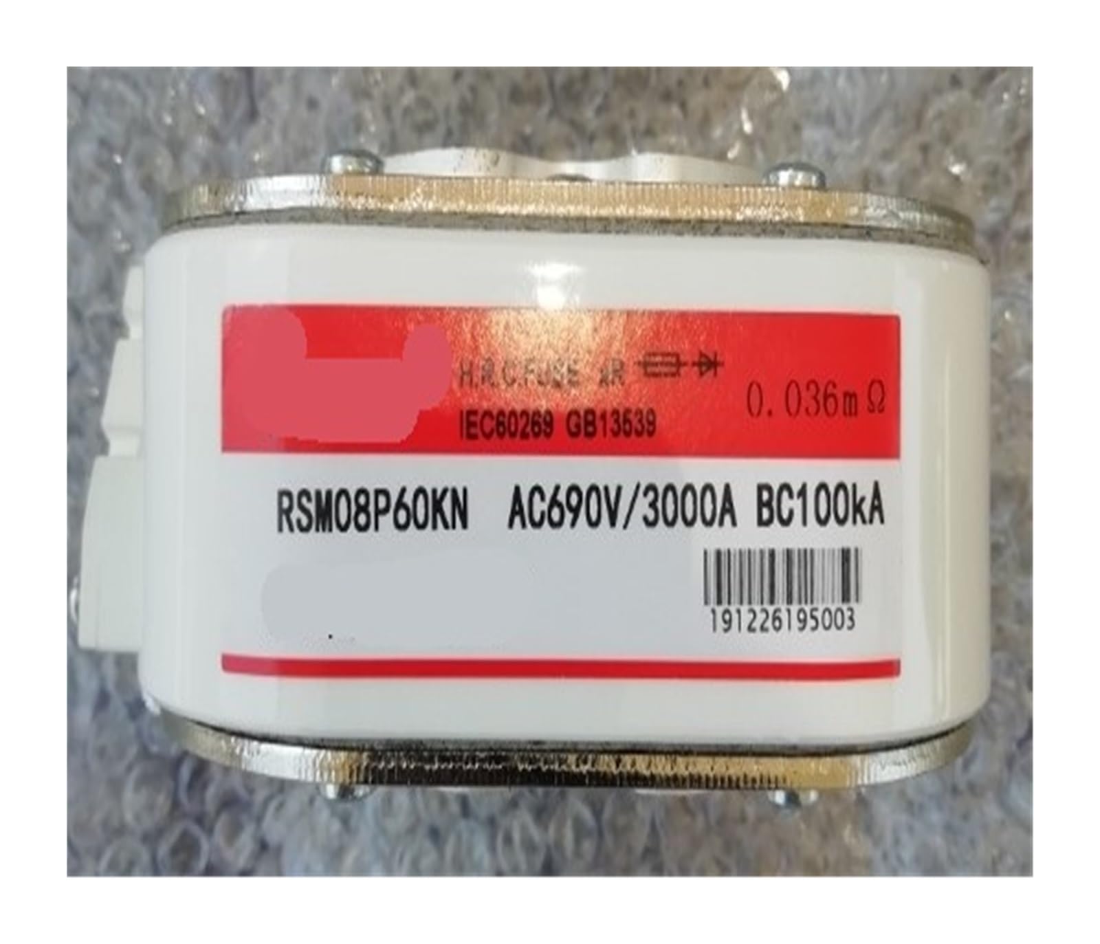 GVBAEPIEO Fuses RSM08P60KN 690V 3000A BC100KA RSM07P80KN 500V 3200A 1000V 2000A 1250V 1800A-1(RSM07P80KN 1000V 2000A)