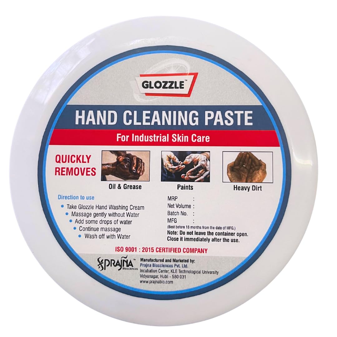 Industrial Hand Cleaning Paste_ Powerful Grease & Stain Remover_Hydrating & Mosturising Formula_Effective & Gentle Cleansing 500 Grams