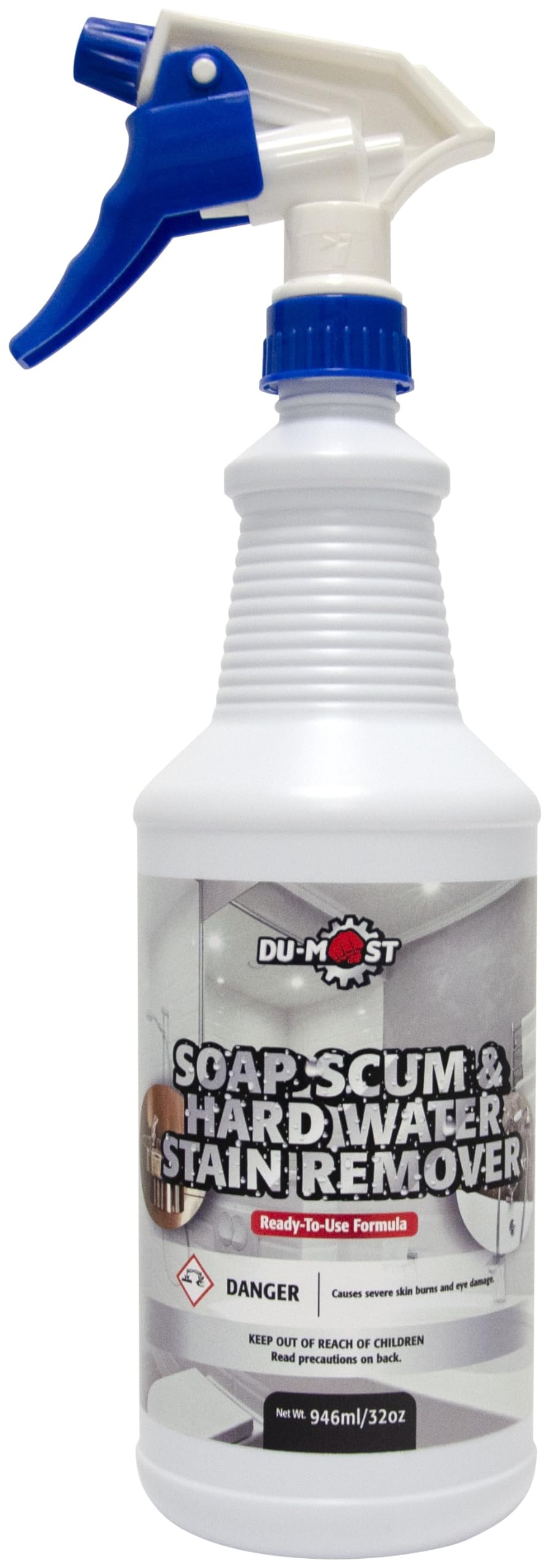 stubborn soap scum removal bathtub hard water stains