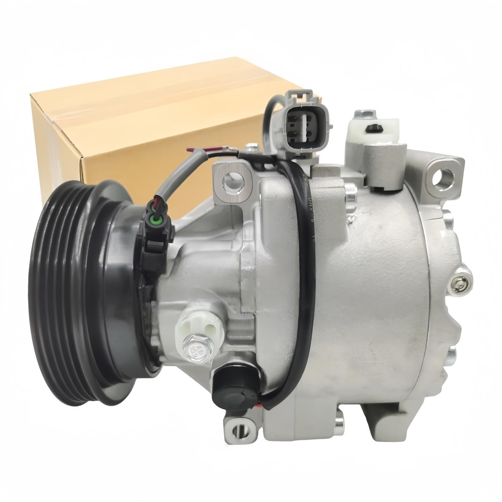 Ffhpk One Color Sc08c Automotive Air Conditioning Compressor, With Specifications Of 88310-16601/88320-10511/442100-0080/447100-1371/N05361k00a, Compatible With Passo/Tesel/Streit (1997-1999 Models)