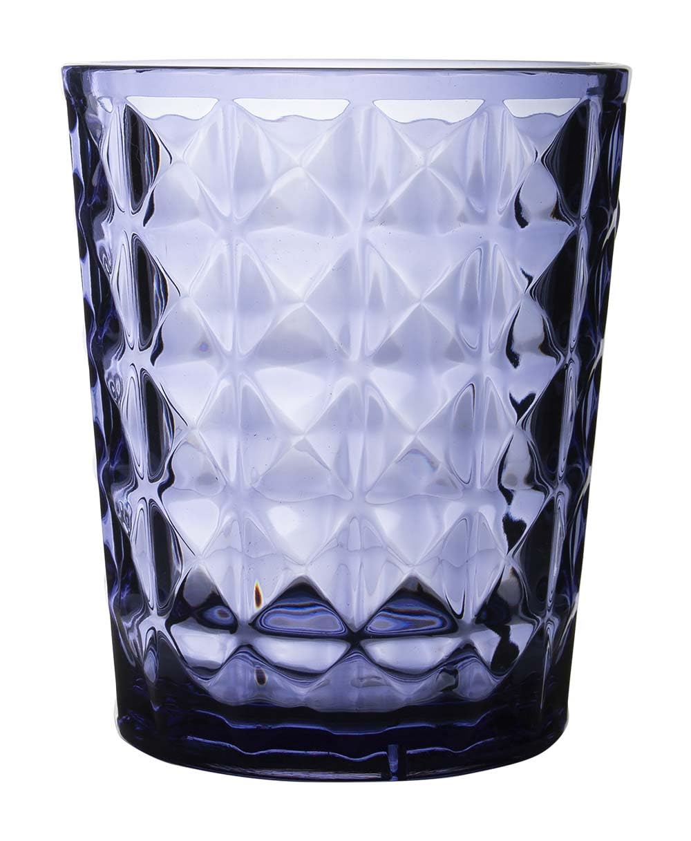 GX LIN Vaso de agua rayado tr+bl 2uds, Multiclolor - Image 2