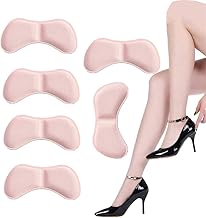 NETXE Shoe Fillers for Women,Heel Grips Liner Cushions Inserts for Loose Shoes,Shoe Insoles for Men Fit and Comfort,Shoe Bite Protector for Women,Prevent Heel Slip and Blister(3 Pairs) (Pink)