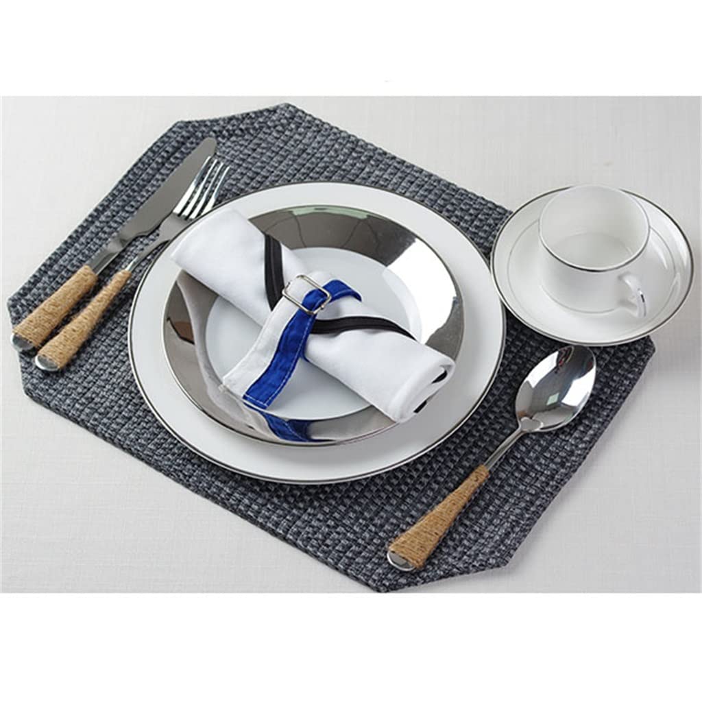 Cubiertos Utensilios de Cocina Platos Cuencos Restaurante Cuencos y cucharas Juego Bandeja/Azul/s