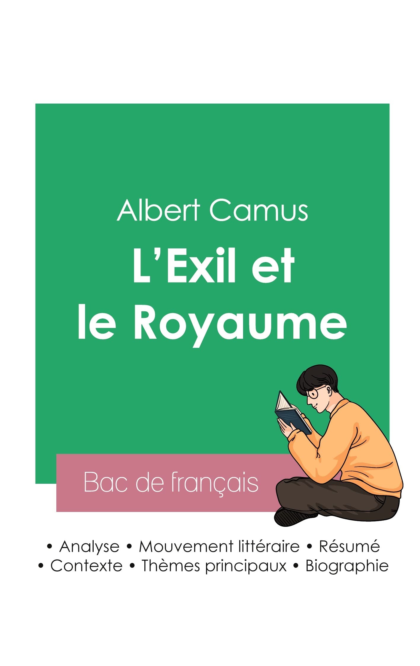 Reussir son Bac de francais 2023: Analyse du recueil L'Exil et le Royaume de Albert Camus (French Edition)