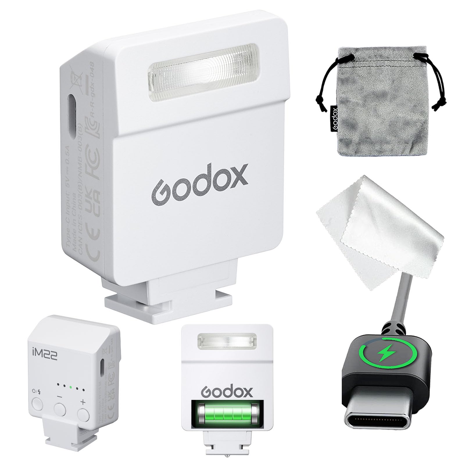 Godox iM22 Mini Flash (Bianco)