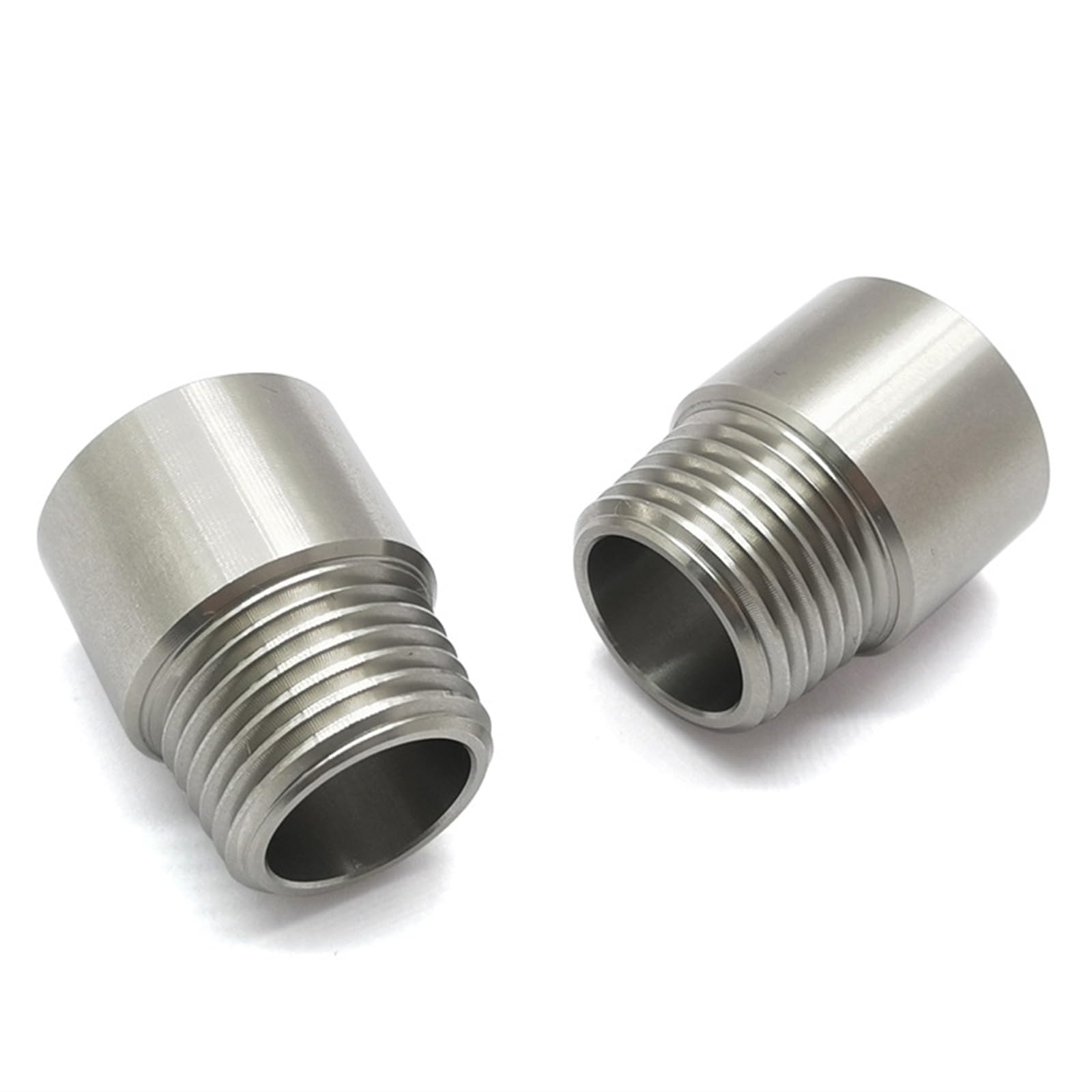 sourcing map - Braccio di prolunga per soffione doccia, in acciaio INOX G1/2 maschio a G1/2, filettatura femmina, lunghezza 30 mm, 2 pezzi