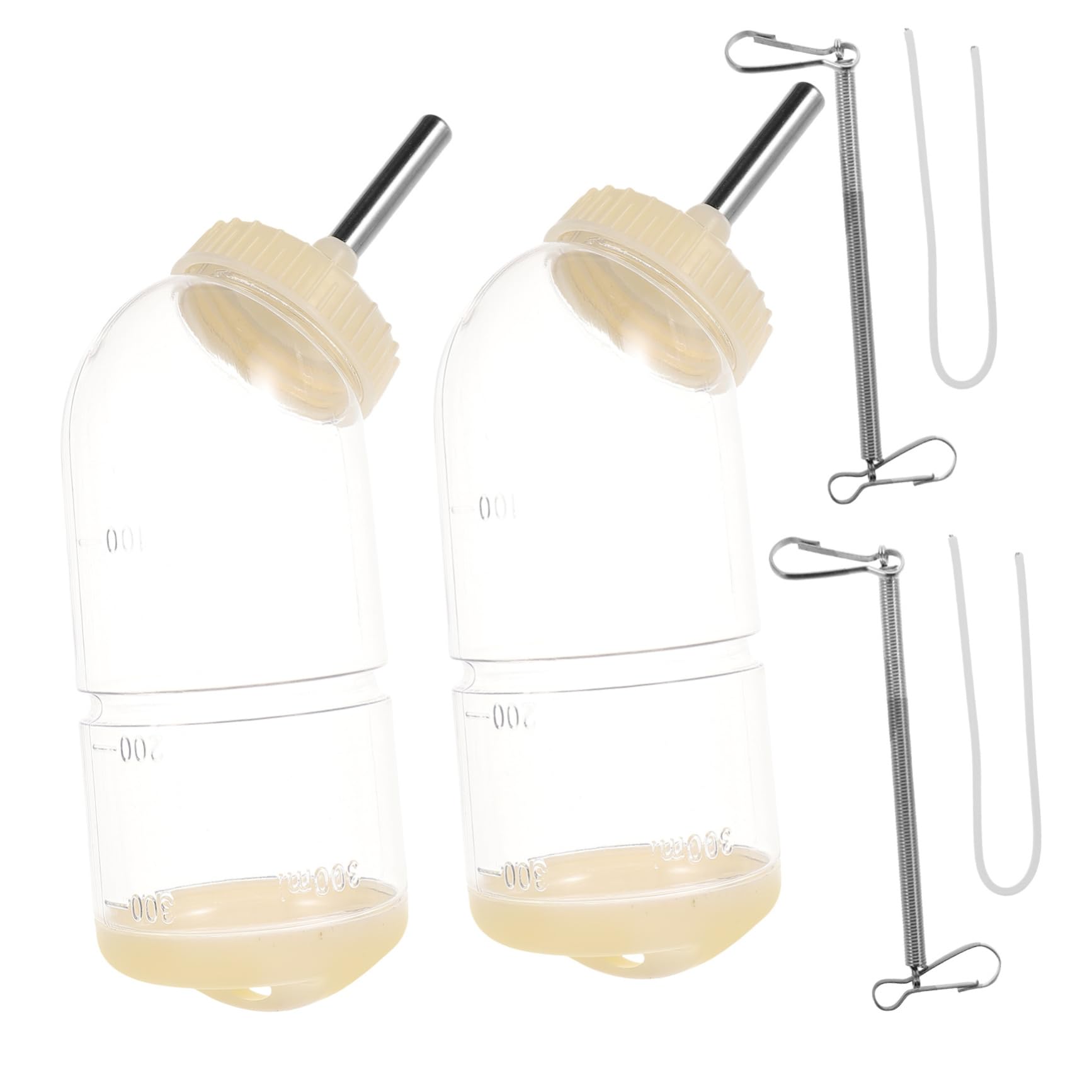 BESPORTBLE Bunny Water Dispenser Pet Water Bottle 300ml for Hamster Rabbit Convenient